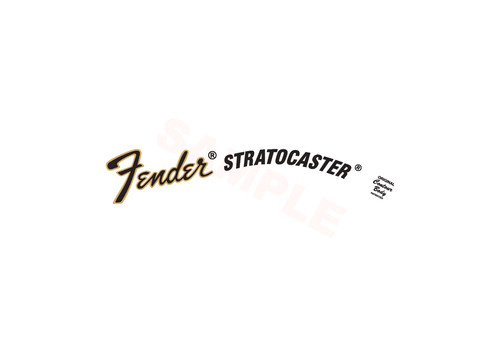 Adesivo fender stratocaster - fender,