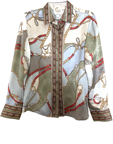 Camicetta camicia top seta