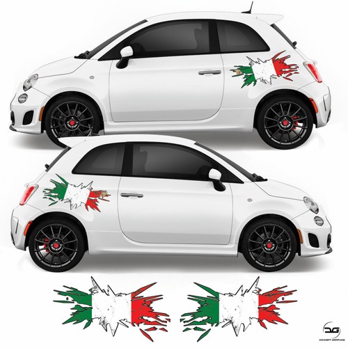 Bandiera italiana effetto