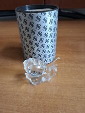 STANCANELLI CRYSTAL Lumaca  con murano h 6 cm mod swarosky