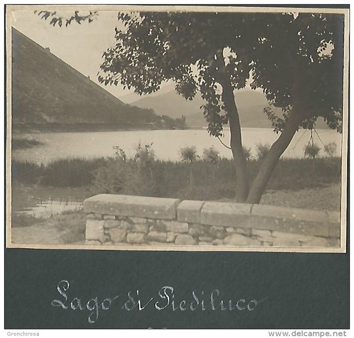 Piediluco 1914 scorcio - piediluco,