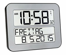 TFA 60,4512.01-Orologio da Parete Argento (M9O)