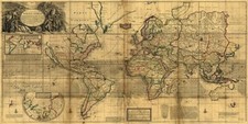 Quadro Mappa Terra 1719