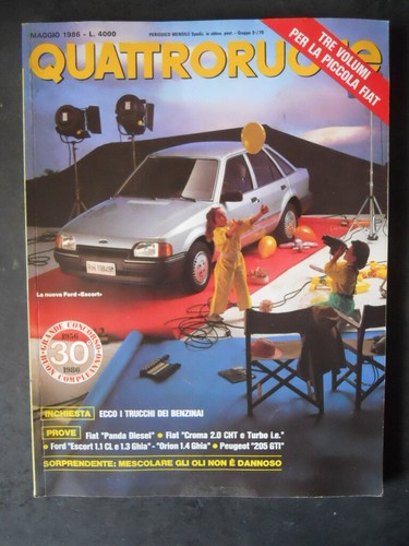 Quattroruote 367 fiat croma - quattroruote,
