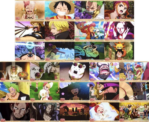 One piece film - one, red