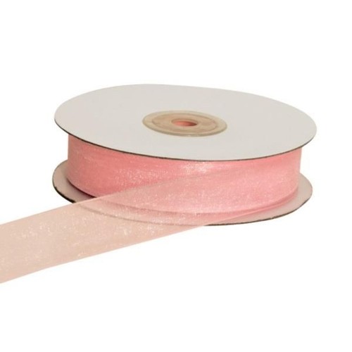 Nastro organza rosa - rosa, x