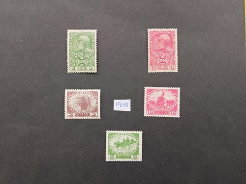 Austria 1914 5 - 1914-15, mh