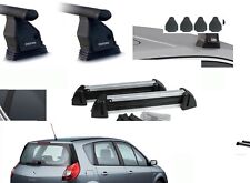 BARRE PORTATUTTO RENAULT SCENIC II ANNO 2005+PORTASCI 4 PAIA ALLUMINIO 2 SERRAT
