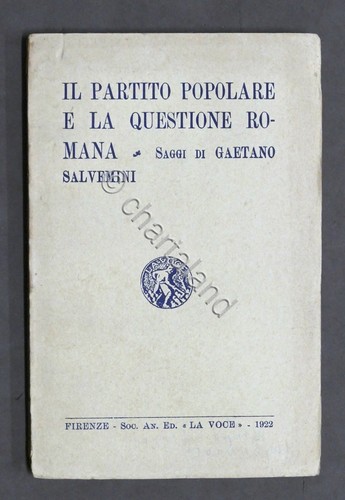 Salvemini il partito - salvemini,