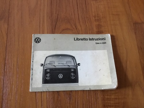 Volkswagen libretto istruzioni - libretto,