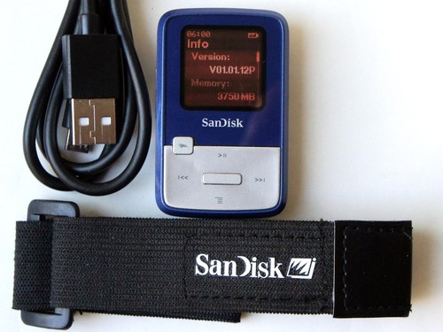 Sandisk sansa clip - clip, zip