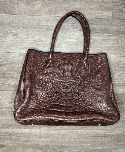Borsa tote vintage pelle - , di