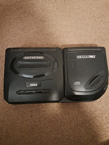 Sega genesis console - sega, cd