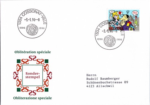 Svizzera lettera sst - lettera,
