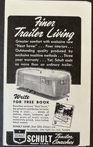 1949 schult trailer coaches - 1949,