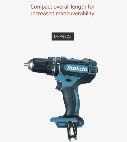 Makita dhp482z blue hammer 18v - dhp482z,