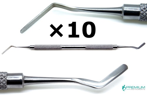 Pezzi spatola dentale - 10,