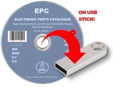 Saab EPC catalogo ricambi 900-9000-9.3-9.5 per tutti i sistemi Win/Mac su USB