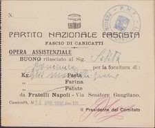 PARTITO NAZIONALE FASCISTA