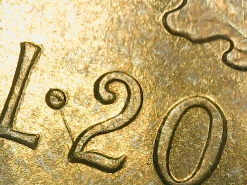 Lire 1976 errore - 20, in