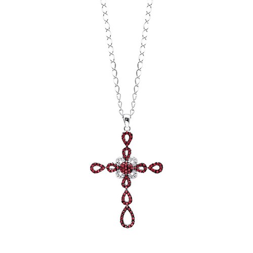 Ciondolo croce argento 925