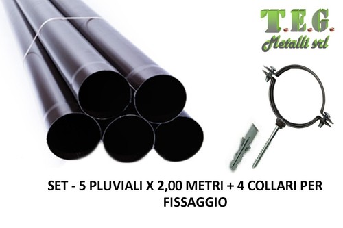 Set tubi pluviali - -,