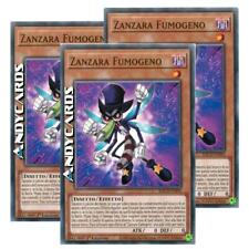 3x ZANZARA FUMOGENO • (Smoke Mosquito) • Comune • BACH IT095 • 1Ed • YUGIOH!