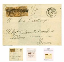 Lettera coppia 3 Baj annullo