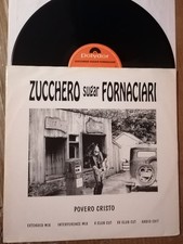 ZUCCHERO SUGAR FORNACIARI POVERO CRISTO Vinile 12 /33 1St. 1993 Polydor 859 357