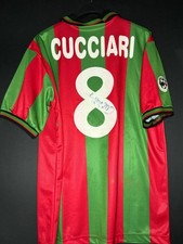 Maglia Ternana Cucciari match worn issued shirt serie vintage rare jersey
