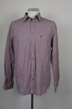 NAVIGARE CAMICIA COTONE UOMO TG. L MAN CASUAL VINTAGE SHIRT LOGO COTTON