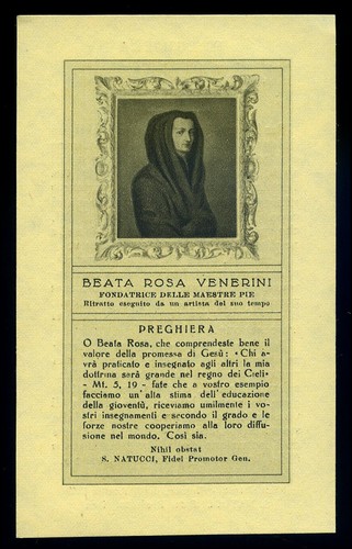 Santino holy card rosa - santino-holy, card"s.rosa