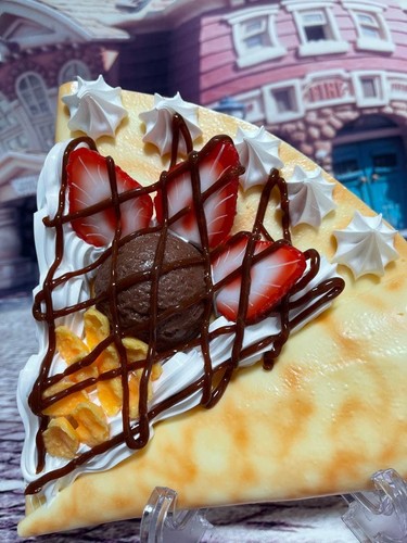 Campioni alimentari crepe