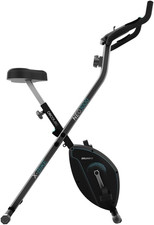 Bicicletta Stazionaria Pieghevole Con Volano X-Bike, Sistema Silence Fit, Con E 