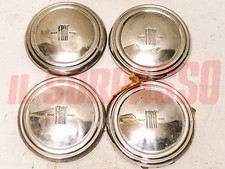 COPPE RUOTA BORCHIE CERCHI FIAT 1100 T FURGONE  ALLUMINIO ORIGINALI difettate