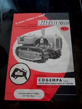 PUBBLICITÀ TRATTORE CINGOLATO URTRAK KS 07 70 CV DA RIVISTA Anni "50