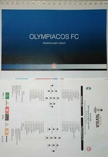 Atalanta Team Report Line-ups UEL 17.2.2022 Atalanta Bergamo - Olympiacos Piräus