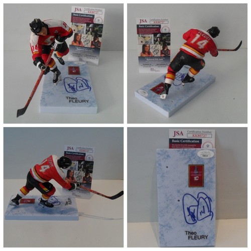 Theo fleury autografato - theo,