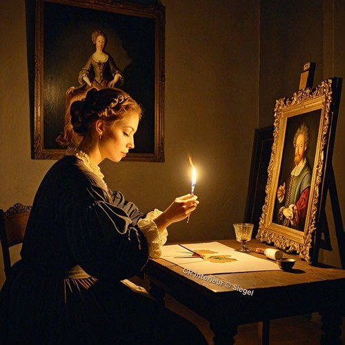 Quadro del secolo stampa - quadro,
