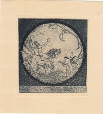 Exlibris Ex Libris Acquaforte