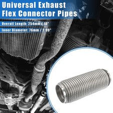 Tubo flessibile scarico auto 2,99"x10" universale per soffietto