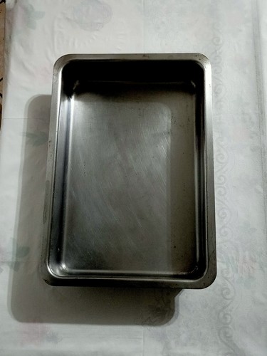 Teglia acciaio inox - teglia, in