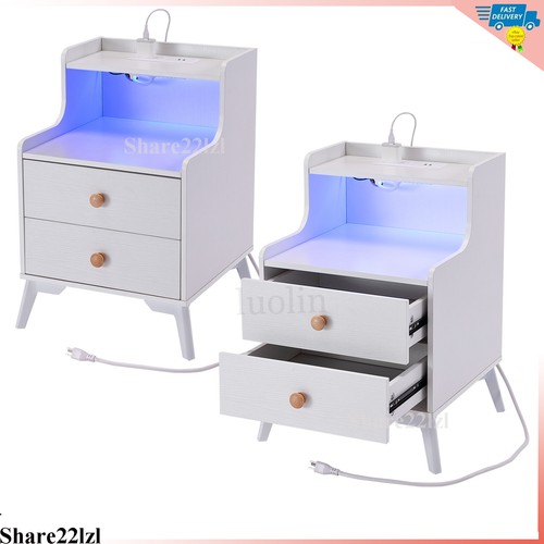 Comodino led set con - comodino,