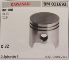 130012145 PISTONE ORIGINALE SEGMENTI E SPIN MOTORE KAWASAKI TG 24 TH 23 Ø 32