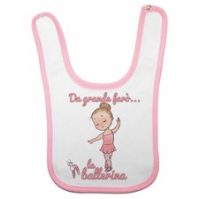 Bavaglino neonata da grande