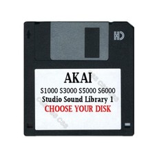 Akai s1000 s6000 floppy disk - s1000,