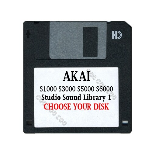 Akai s1000 s6000 - s6000, floppy