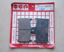 59100-40810 Coppia pastiglie anteriori originali Suzuki GSX-R 1100 1989 / 1992