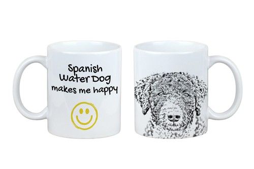 Tazza cane spagnolo bianco - spagnolo,