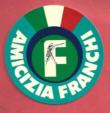 Amicizia Franchi - Adesivo Armi da Caccia e da Tiro anni '80